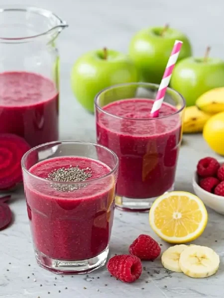 Beetroot & Berry Green Smoothie