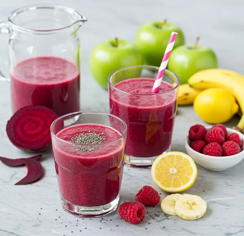 Beetroot & Berry Green Smoothie