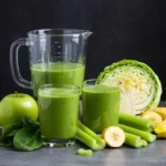 Green Cabbage-Apple Smoothie